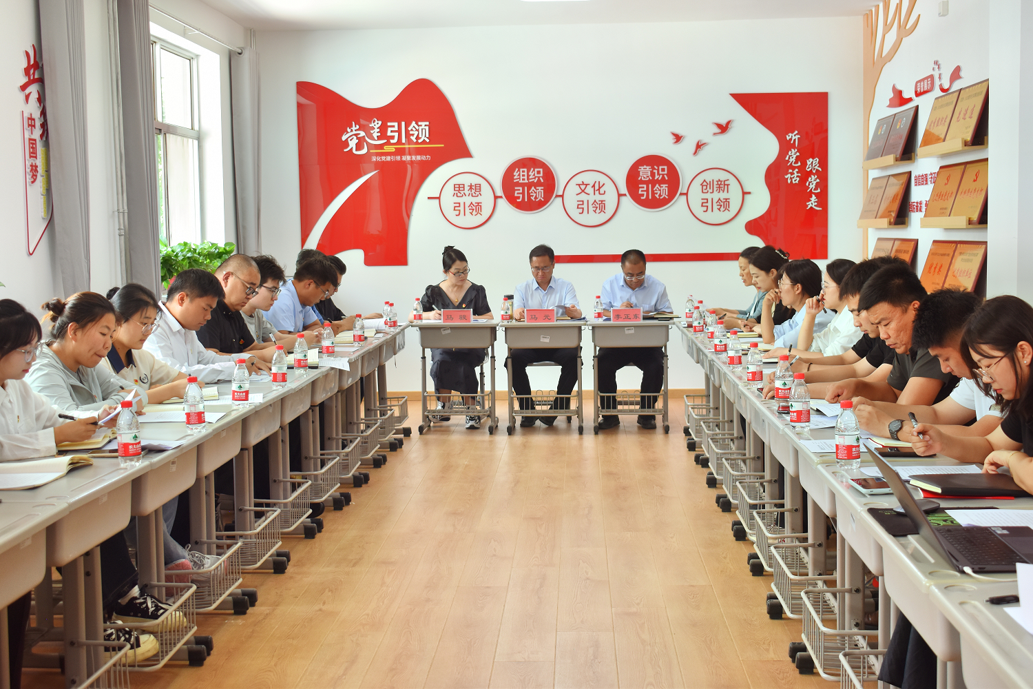 公司党委常委、纪委书记马元调研公司党纪学习教育开展情况